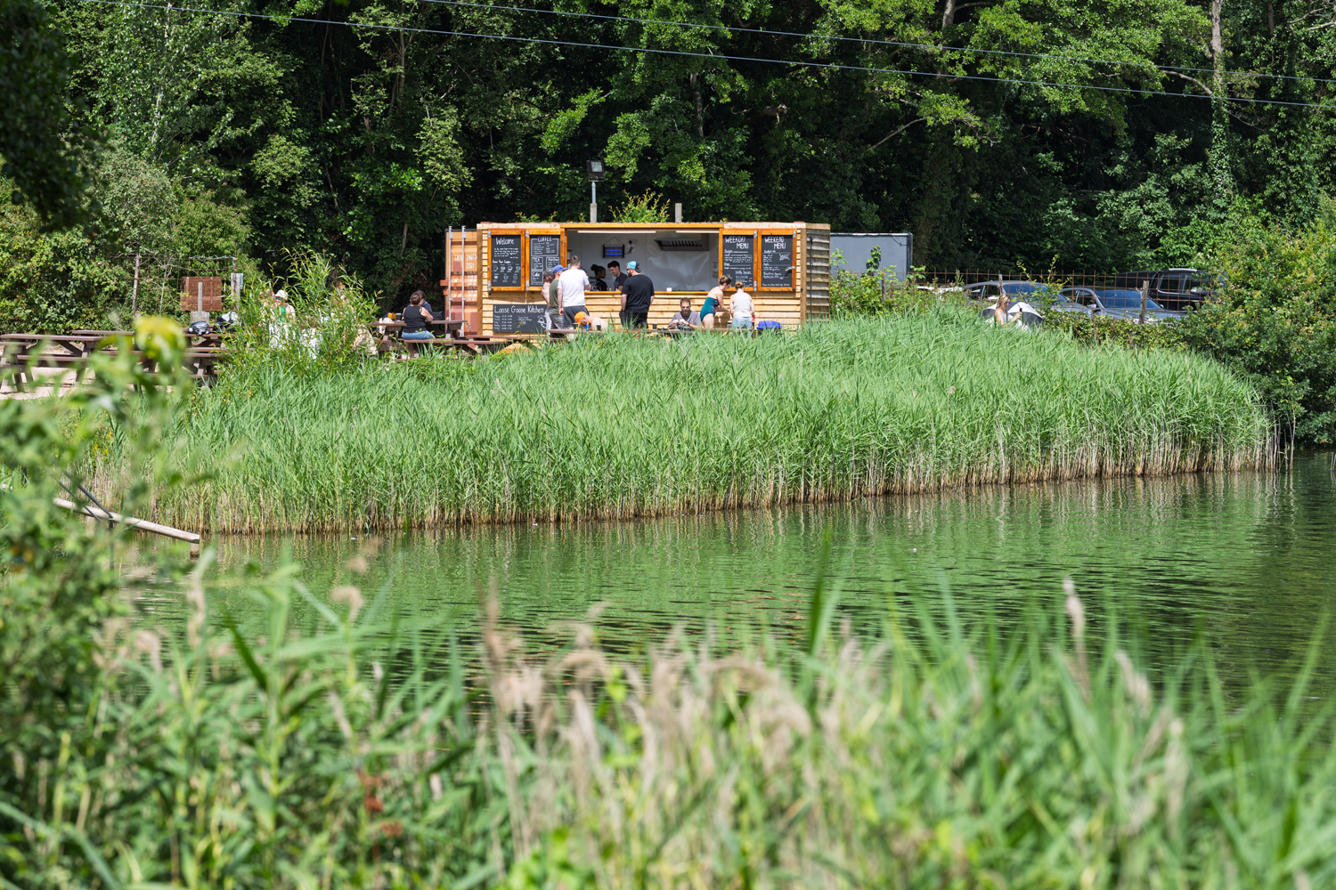 Loose Goose Kitchen Co. lakeside café by the water